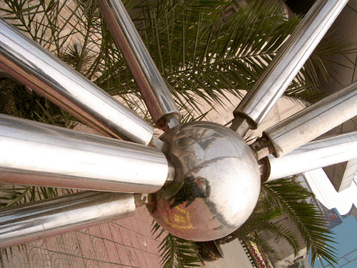 泰安不锈钢螺栓球网架