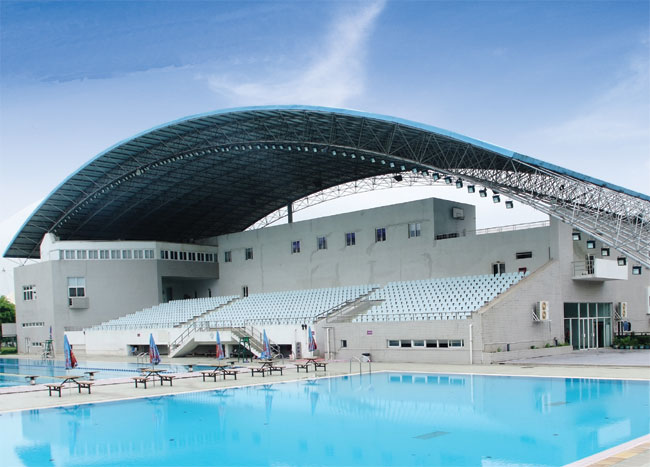 泰安游泳馆网架